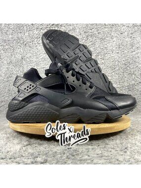 Nike Air Huarache NBY Triple Black Size 11.5 Men Sneakers FD9781-900